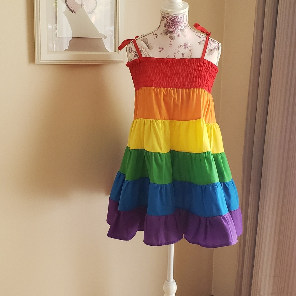 Girl's Rainbow Dress